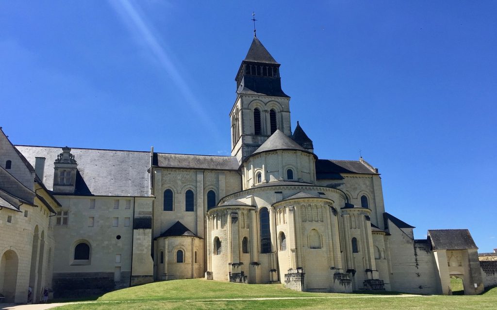 Abbaye de Touraine vue de profil